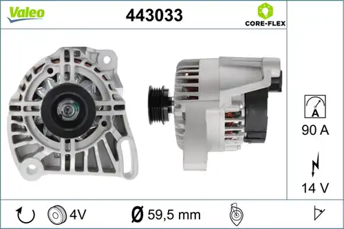 генератор VALEO 443033