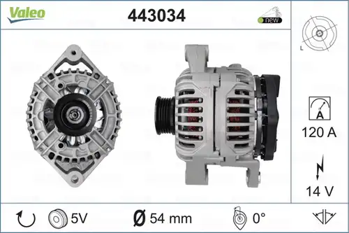 генератор VALEO 443034