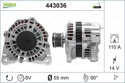 генератор VALEO 443036