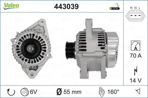 генератор VALEO 443039