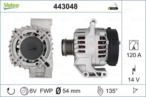 генератор VALEO 443048