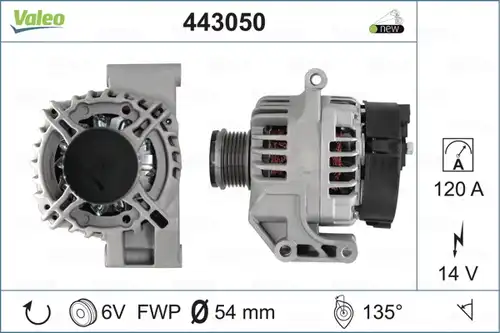 генератор VALEO 443050