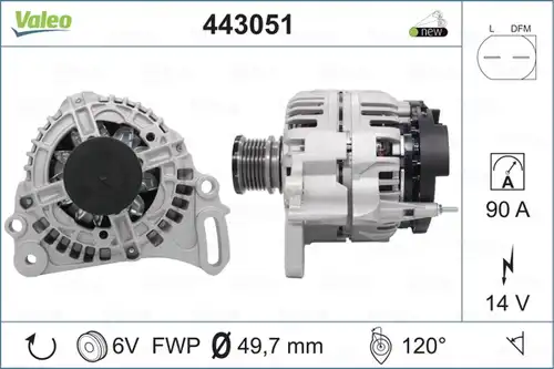 генератор VALEO 443051