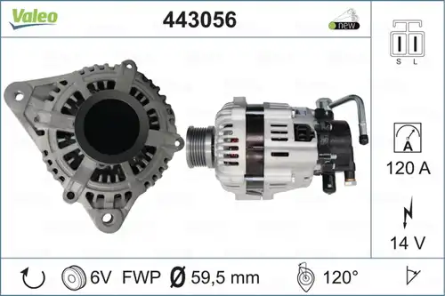 генератор VALEO 443056