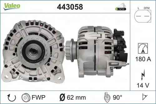 генератор VALEO 443058