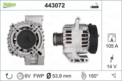 генератор VALEO 443072