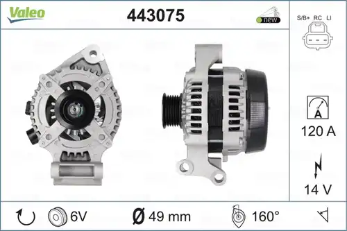 генератор VALEO 443075