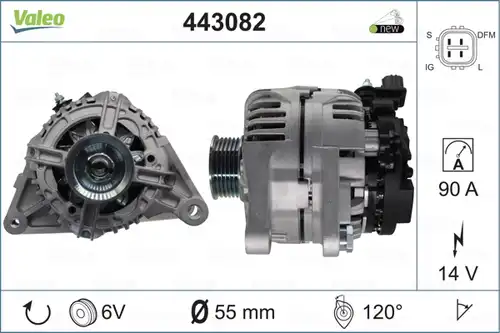 генератор VALEO 443082