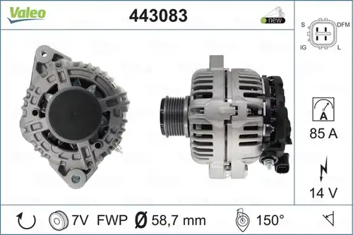генератор VALEO 443083