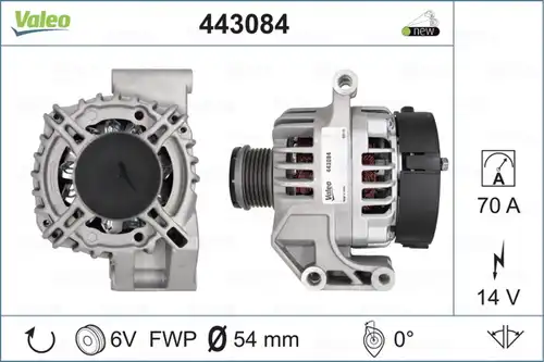 генератор VALEO 443084