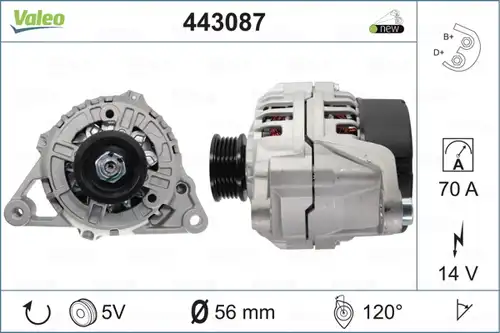 генератор VALEO 443087