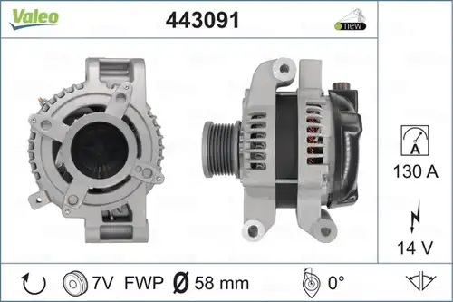 генератор VALEO 443091