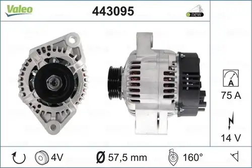 генератор VALEO 443095