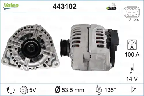 генератор VALEO 443102