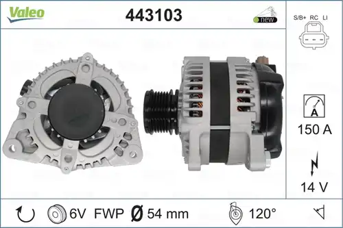 генератор VALEO 443103