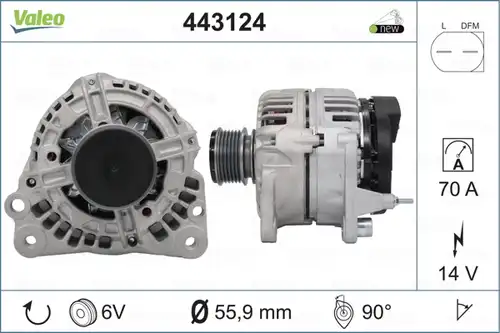 генератор VALEO 443124