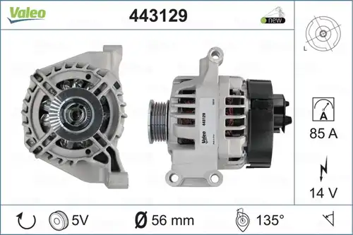 генератор VALEO 443129