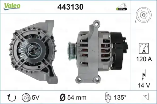 генератор VALEO 443130