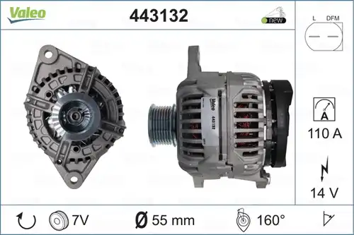 генератор VALEO 443132