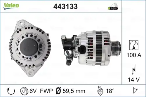 генератор VALEO 443133