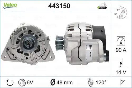 генератор VALEO 443150