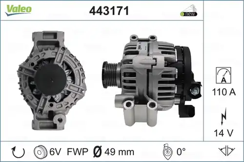 генератор VALEO 443171