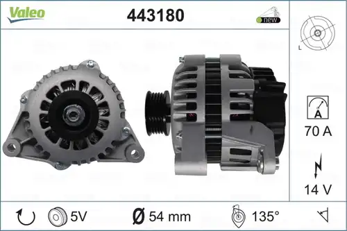 генератор VALEO 443180