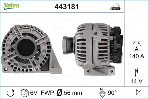генератор VALEO 443181