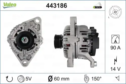 генератор VALEO 443186