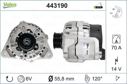 генератор VALEO 443190