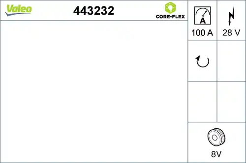 генератор VALEO 443232