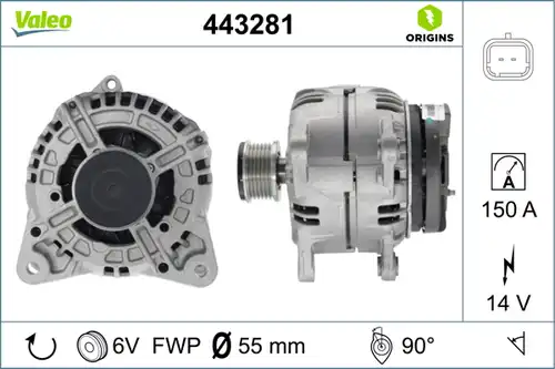 генератор VALEO 443281