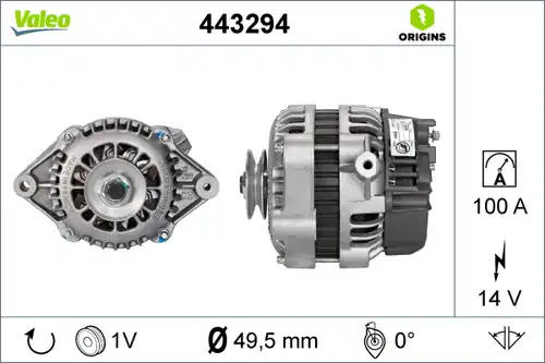 генератор VALEO 443294