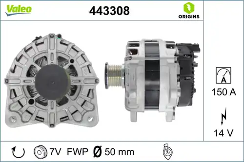 генератор VALEO 443308