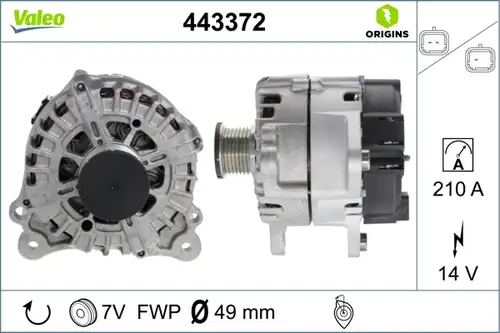 генератор VALEO 443372