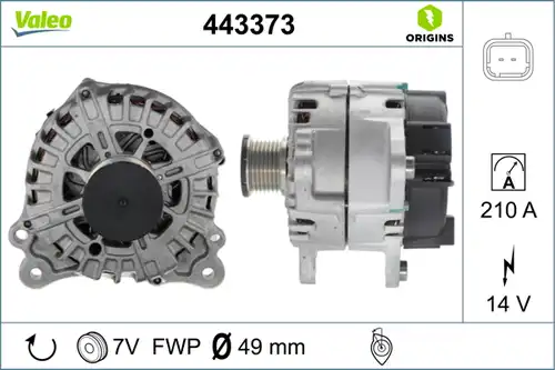 генератор VALEO 443373