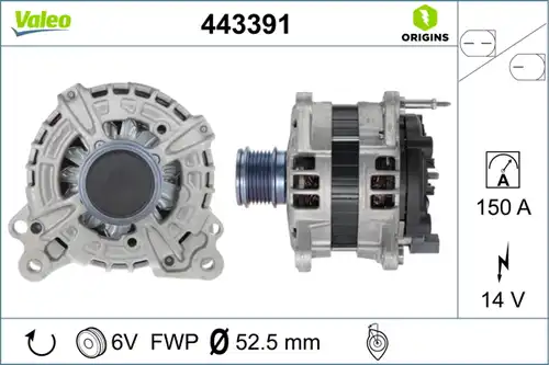 генератор VALEO 443391