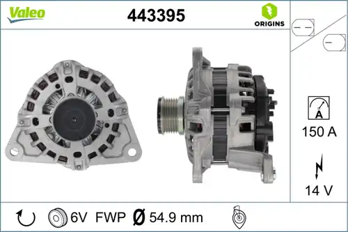 генератор VALEO 443395