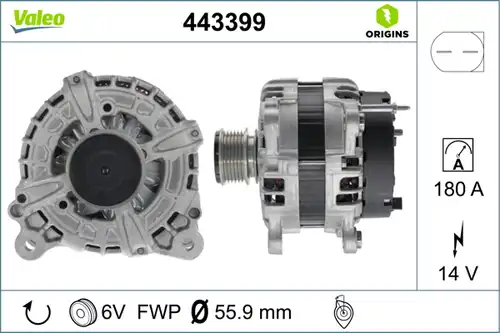 генератор VALEO 443399
