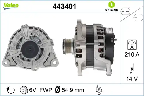 генератор VALEO 443401
