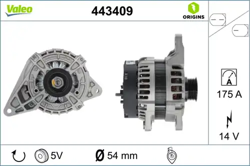 генератор VALEO 443409