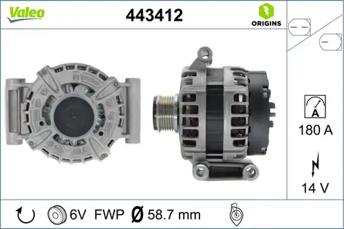 генератор VALEO 443412