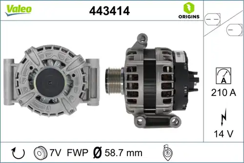 генератор VALEO 443414
