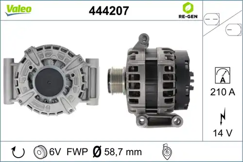 генератор VALEO 444207