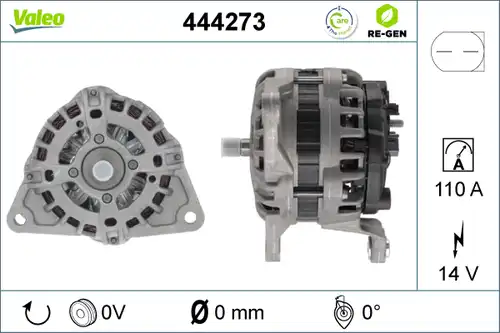 генератор VALEO 444273