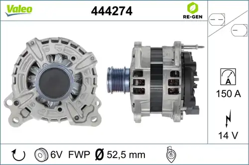 генератор VALEO 444274