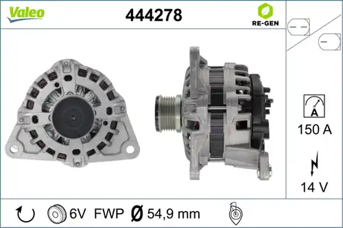 генератор VALEO 444278