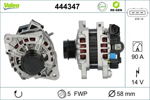генератор VALEO 444347