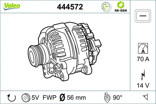 генератор VALEO 444572