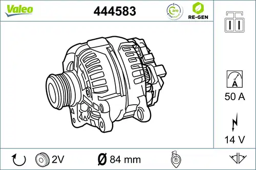 генератор VALEO 444583
